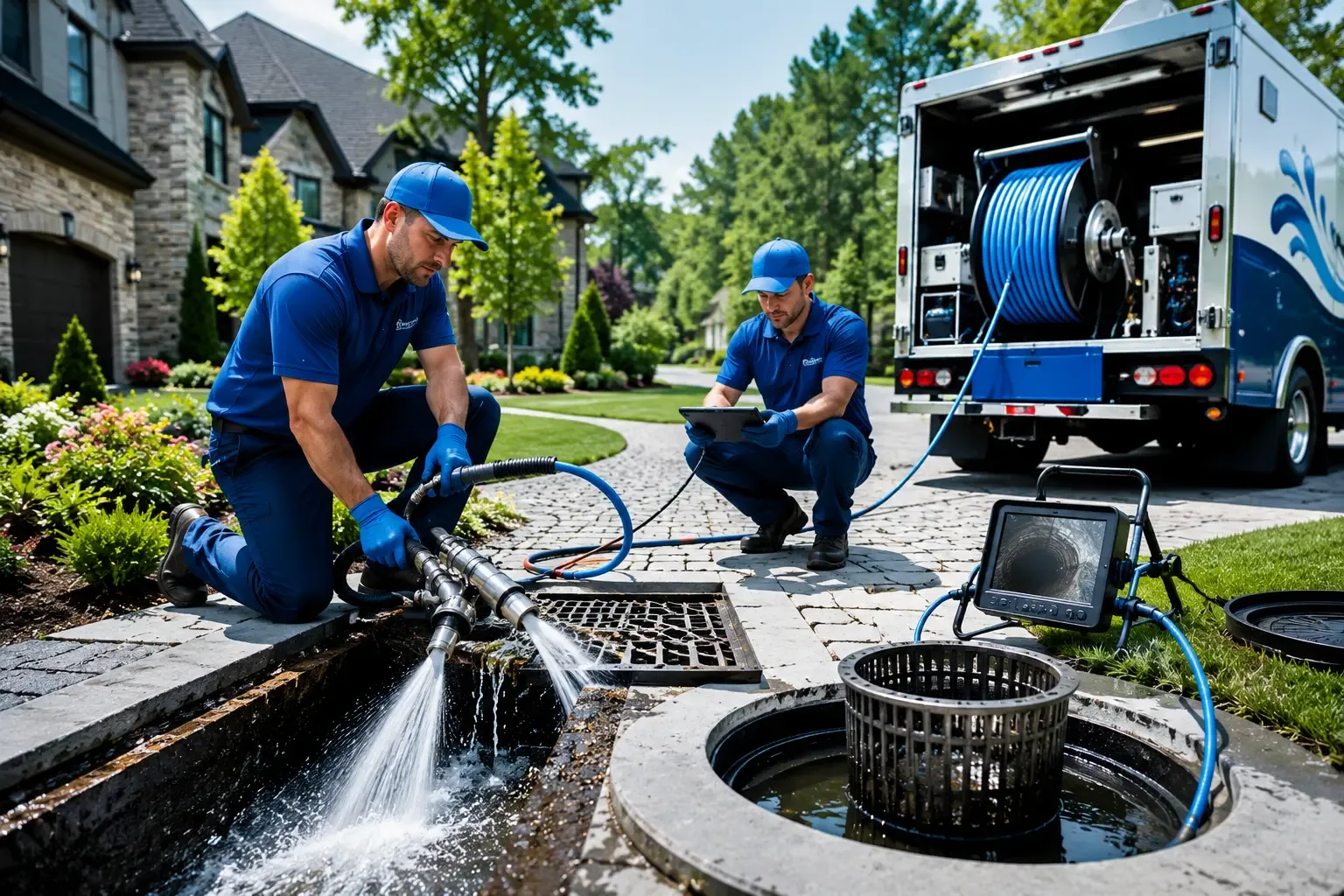 Local outdoor drain cleaning professionals in Bode, IA
